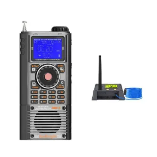 HRD-A330 Full-Band Wide-Frequency Receiver Radio Bluetooth 5.2 TF Card 256G AM WFM NFM LSB USB Portable Multi-Function Player