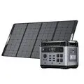 [EU Direct]  OUKITEL P2001 Plus Solar Generator 2048Wh with 200W/400W Solar Panel, 2400W Portable Power Station, LiFePO4 Battery Solar Powered Generator for Camping, Home, RV, Emergency