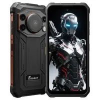 FOSSiBOT F110 Pro 5G Rugged Smartphone, 20GB RAM + 128GB ROM, 6.745-inch HD+ Display, 10000mAh Battery, 50MP AI Camera, NFC & Fingerprint & Face Unlock - Orange