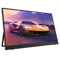 UPERFECT UGame K7 Gaming Monitor, 17.3 Inch 2560×1440 QHD IPS Display, 144Hz Refresh Rate, 10ms Response Time, HDR, FreeSync, 100% sRGB, 400 nits Brightness, 178° Wide Viewing Angle, Built-in Speakers, USB-C & Mini HDMI, 75×75mm VESA Mount