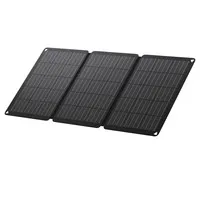LIONSHEE LS-SP30F 30W Foldable Solar Panel, 23% High Efficiency, IP67 Waterproof, USB & Type-C Outputs, 3-Fold ETFE Monocrystalline Panel