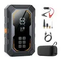 4 In 1 5000A Car Jump Starter with Air Compressor LED Lighting Tire Pump Power Bank Portable 12V Battery Starting Car Battery Charger