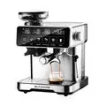 [EU Direct] BlitzHome® CM-301CG Espresso Coffee Machine 20Bar 1150W with Built-in Conical Burr Grinder PID & NTC 51mm Portafilter Manual Steam Wand