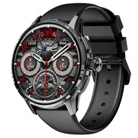 LOKMAT APPLLP 3 Smart Watch, 1.6-inch AMOLED HD Display, SIM Card Support, 3GB+32GB Memory, GPS & WiFi Connectivity, Android Smart Watch, Health Monitoring & Fitness Tracker - Black