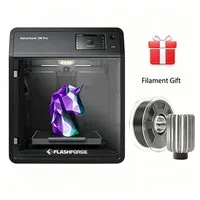 Flashforge Adventurer 5M Pro 3D Printer, Auto Leveling, 600mm/s Max Printing Speed, Remote Camera Monitoring, Filament Runout Reminder, Dual Air Filtration System, Automatic Shutdown, 50dB Silent Printing, WiFi Connection, 220x220x220mm