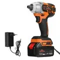 EU DirectTopshak TS PW1 380N_M Brushless Electric Impact Wrench LED Working Light Rechargeable Woodworking Maintenance Tool with one Battery Also For Mak Battery