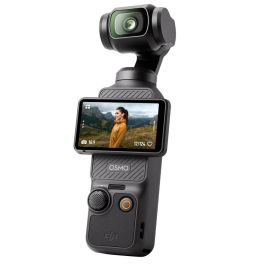 DJI Osmo Pocket 3, 4K 120fps Vlogging Camera with 1-Inch CMOS Sensor, 3-Axis Gimbal Stabilizer, Fast Full-Pixel Focus Face Object Tracking, 2" Rotatable Touchscreen Mini Video Camera for YouTube