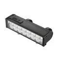 BIKIGHT 1200 LM Bicycle Headlight White Yellow Dual-light Digital Type-C Charging Power Display Waterproof Bike Front Light for Night Cycling Safety