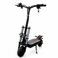 EU DIRECT TOURSOR T5B Electric Scooter w or Seat,52V 30AH Battery,2500W+2 Dual Motors,Recommended Top Speed 25KM or H,HydraulicShock Absorber and Spring Shock Absorber,10inch Off road Tires,70 120KM Max Range,100KG Max Load,Foldable E Scooter