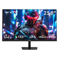 KTC H24F8 Gaming Monitor, 23.8 inch 1920*1080 16:9 Fast IPS Screen, 190Hz Refresh Rate, 1ms Response Time, HDR10, 135% sRGB, Adaptive Sync, Dynamic Action Sync, Game Assist, Low Blue Light & Flicker-free