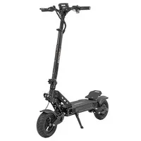 BOYUEDA G2 Electric Scooter, 1600W Motor, 55km/h Max Speed, 52V 19Ah Battery, 60–70km Range, 10-Inch Off-Road Tires, Front & Rear Hydraulic Disc Brakes, Dual Suspension, NFC Unlock, LCD Display, 150kg Load Capacity
