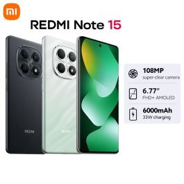 Global Version Xiaomi Redmi Note 15 4G-Supports NFC
