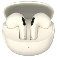 SOUNARC Q3 True Wireless Earbuds, IPX5 Water-resistant, 20H Playtime, Touch Control – Beige