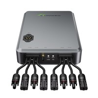 LIONSHEE LS-H1600 Solar Hub 1600W, Dual 800W MPPT PV Input, 98% Peak Conversion Efficiency, MC4 Plug & Play, IP65 Waterproof, WiFi/RS485/CAN Monitoring, for Balcony Solar Systems