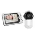 VB801 Wireless Baby Monitor with 4_3 Inch LCD Screen 1080P Video Camera Night Vision Two Way Audio Temperature Sensor Lullabies VOXMode No WiFi Secure Connection