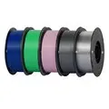 KINGROON PETG 3D Printer Filament 1_75mm Multicolor 5kg Dark Blue or Green or Pink or Silver or Transparent High Strength Easy to Print Eco Friendly No Bubbles Smooth Printing High Precision