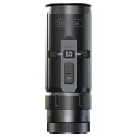 HiBREW H4C Ultra Portable Espresso Maker, Wireless Heating, 20-Bar, 100ml Water Tank, Detachable Battery - Black