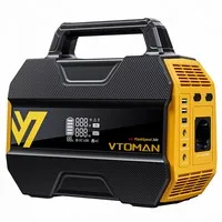 VTOMAN FlashSpeed 300 Portable Power Station, 230Wh LiFePO4 Battery, 300W AC Output, 600W Peak Power, 7 Ports, 100W USB-C Input/Output, 3 USB-A Ports, 12V/10A DC Output, 90W DC Input
