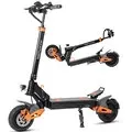 EU Direct MAXTURN X1 Ultra Electric Scooter 48V 20_8AH Battery 1100W+2 Dual Motors Recommended Top Speed 25KM or H 10inch Vacuum Tires 75KM Max Mileage 120KG Max Load Folding E Scooter