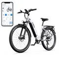 EU DIRECT Onesport OT05 Electric Bike,36V 18_2AH Battery,250W Motor,Top Speed 25KM or H,Torque Sensor,Dual Oil Brakes,APP Connection,27_5+2_25inch Tires,60 120KM Max Mileage,100KG Max Load,Electric Bicycle