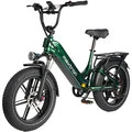 EU DIRECT MAXTRON Camel Electric Bike 48V 18AH 250W Motor 25Km or h Max Speed 20 Inch Fat Tires 120Km Max Range 120Kg Max Load 7 Speed HydraulicDisc Brakes Electric Bicycle