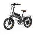 EU DIRECT PVY Z20 MAX Electric Bike 36V 15AH+10_6AH Dual Batteries 250W Motor Top Speed 25KM or H 20inch Tires 200KM Max Mileage 150KG Max Load Folding Electric Bicycle