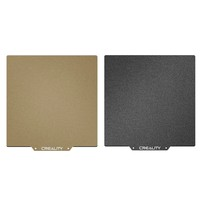 2Pcs Creality Magnetic PEI Plate, Double-Sided, 235*235mm - Golden + Black