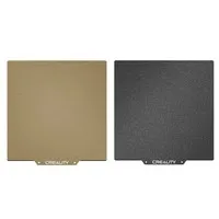 2Pcs Creality Magnetic PEI Plate, Double-Sided, 235*235mm - Golden + Black