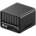 AOOSTAR WTR MAX 11 Bays NAS Mini PC With Secondary Screen 12th Intel Core i5 1235U 10 Core 12 Threads Triple Screen Output Windows 11 Oculink USB4 Dual 2_5G LAN Mini Computer Desktop PC