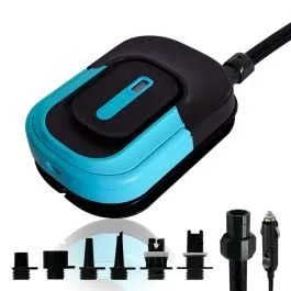[EU Direct] FUNWATER High Pressure Pump Paddle Board - 12V DC Car Connector Intelligent Auto-Off Feature for Inflatable Stand Up Paddle Boards