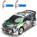 Wltoys K989 2 Battery 1 or 28 2_4G 4WD Brushed RC Car Alloy Chassis Vehicles RTR Model