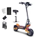 EU DIRECT TOURSOR X5 60 Electric Scooter w or Seat,60V 38AH Battery,60V 3000W+2 Dual Motors,Recommended Top Speed 25KM or H,NFC Unlocking,Dual Olr Brakes,11inch Tires,120KM Max Mileage,140KG Max Load,Folding E Scooter
