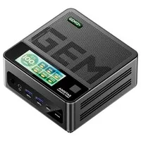 AOOSTAR GEM12+ Pro Mini PC Barebone (No RAM No SSD) with Display, Fingerprint Unlock, AMD Ryzen 7 Pro 8845HS 8 Core Max 5.1GHz, HDMI2.1 + DP1.4+ USB4 + Type-C 4K Four Screen Display, WiFi 6 Bluetooth 5.2, 2*2.5G LAN, 2*USB3.2, 2*USB2.0, 1*Oculink