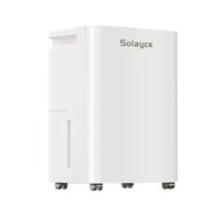 Refurbished Solayce PD12R-02EE Dehumidifier 12L/24h, 3.2L Large Water Tank, Digital Humidity Display, Coverage Area 35㎡(376 sq. ft), 24H Timer, Ideal for Laundry Drying, Bedroom, Basement, Garage & Kitchen