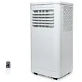 [EU Direct] Xmund 3-in-1 Portable Air Conditioner, 9000BTU(2.6KW) Cooling/Fan/Dehumidification with Exhaust Hose, Remote Control & Window Installation Kit, Sleep Mode & 24h Timer Room Size Up To 15 m², Air Cooler for Home/Office/Bedroom