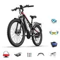 [EU DIRECT] RANDRIDE YG90B Black 48V 17AH 1000W Recommended Top Speed 25KM/H 27.5*2.4 Inch Electric Bicycle 80-90KM Mileage Range Max Load 120KG