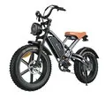 EU DIRECT JANSNO X50 17 Electric Bike 48V 17Ah Battery 750W Motor Recommended Top Speed 25KM or H 20inch Tires 60KM Max Range 120KG Max Load Electric Bicycle