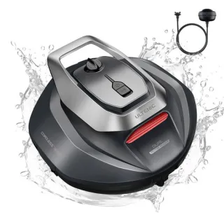 Ultenic Pooleco 10 Robotic Pool Cleaner, 90min Runtime, 5200mAh, 2X Motors, for Inground/Above-Ground Pools up to 850 Sq.ft